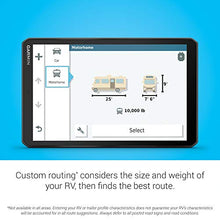 Garmin RV 890 GPS Navigator for RVs with 8” Display and Custom Routing