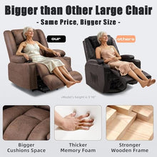 HTERWQEA Power Lift Recliner with Massage, Heat, USB & 2 Cup Holders