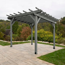 highwood Bodhi Made in America Bodhi 12 x 12 Pergola, Coastal Teak
