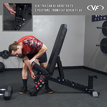 Valor Fitness Olympic Weight Bench Black