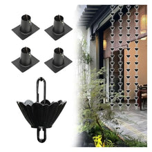 WAHHWF Lotus Flower Rain Chain with Adapter, Adjustable Length