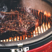 Kamado Joe Classic Joe II 18-Inch Ceramic Charcoal Grill and Smoker Red