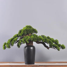MVUYO Simulation Welcome Pine Bonsai Creative Maintenance Free Cuckoo Root Crafts Desk Home Living
