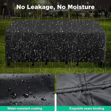 Patio Furniture Covers Waterproof Table Covers 220x140x75cm Winter Storage Covers for Patio Furniture Durable Heavy Duty 600D, Rectangular Outdoor Sectional Cover
