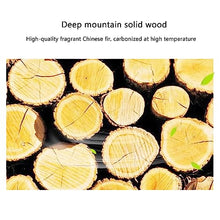 Garden Water Feature Cascading Ornament Fountain fir Wood Waterfall Decoration Freestanding Water Feature Waterwheel Feng Shui Wheels Fountain for Indoor Outdoor Patio Lawn Pond Terrace Balcony (Size