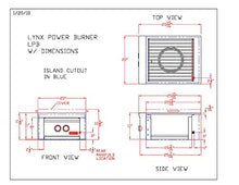 Lynx LPB-NG Natural Gas Power Burner