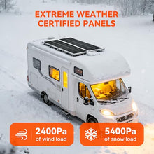 RICH SOLAR MEGA 100 Slim 2 Pack of 100 Watt Monocrystalline Solar Panel for RV, Trailer, Motorhome