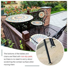 exproyzk Round Table and Chairs, Outdoor Small Coffee Table