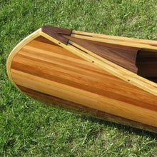 GUNKY Cedar Strip Fishing Boat 16' Wooden Canoe/Kayak Wood Color