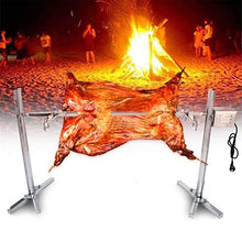 JYXYXSCP Outdoor BBQ Rotisserie Kit,Automatic Rotating Electric Barbecue Grill,Stainless Steel Grill for Pig Rotisserie Hog Lamb,for Picnic
