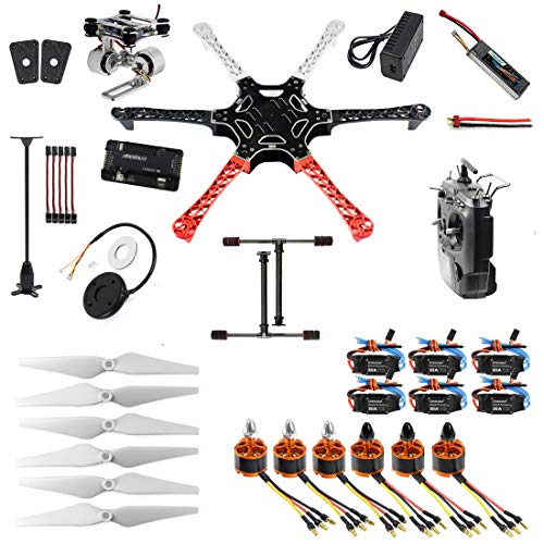 QWinOut F550 6-Axis RTF Drone Kit with APM 2.8 Controller & Gimbal