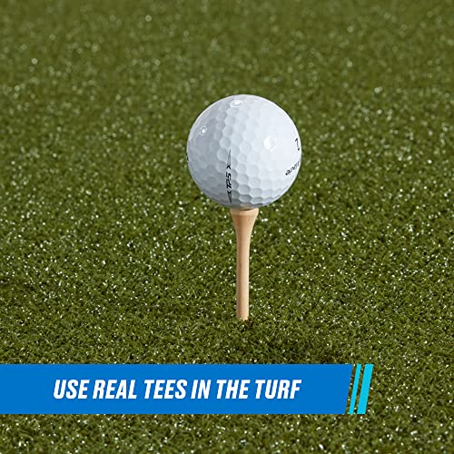 Fiberbuilt Golf Hourglass Hitting Mat Green