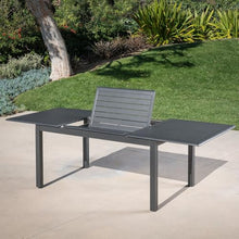 Hanover Cameron 11-Piece Modern Outdoor Dining Set White