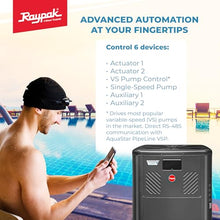 Raypak Crosswind V Pool Heat Pump - Spa and Pool Heater with Free Wi-Fi for Fleet Monitoring, Hybrid Heating for Above Ground and In-Ground Pools