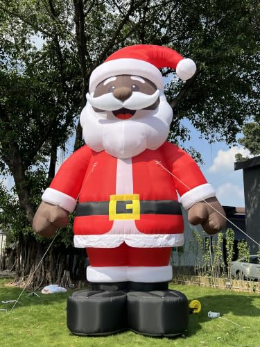 WARSUN Giant 20Ft Premium Christmas Inflatable Santa Claus with Blower, Outdoor Christmas Decoration for Yard, Lawn, Holiday Party & Event, No Lights