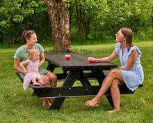POLYWOOD PT172WH Park 72" Picnic Table, White