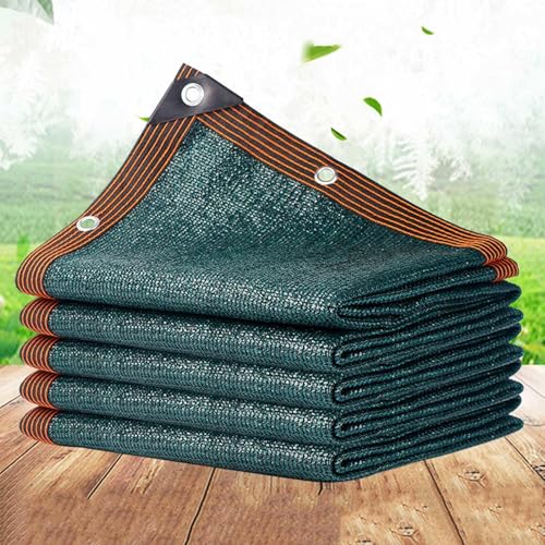 XBTGS Premium 55% Shade Cloth for Plants - Green Shade Netting Breathable Shade Sail & Mesh Tarp with Grommets for Garden Greenhouse Pergola Car Balcony - 10x15m,Gree,Green-5x10m(16.4 * 32.8ft)