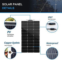 JKSVTF Solar Panel Kit,Solar Panel 1000W Solar Panel 16V Flexible Solar Panel Monocrystalline Solar Panel Waterproof Outdoor Solar Charger for