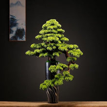 YXIANG56Q Fake Plants Artificial Bonsai Tree Light Luxury Floor Ornaments Living Room Entrance Decoration Fake Plants Potted Plants Bonsai Tree