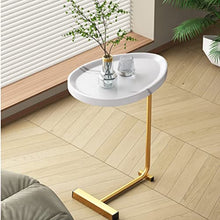 NRFJFOP Sofa Side Table Rock Slab Storage Corner Living Room Sideboard Bedside Removable Small Coffee