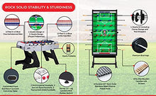 KICK Majesty 55" Folding Foosball Table Gray