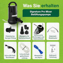 Aeromixer Synthetic 3/4 HP Pro Submersible Water Pump for Mixing & Aerating