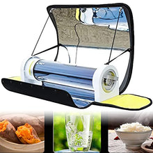 Solar Oven,Portable BBQ Grill,Outdoor Oven,Camping Stove With Thermometer,Ideal For Camping Or Hiking