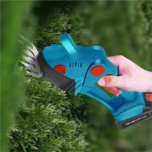 Hedge Trimmer 2pcs Cordless Hedge Trimmers and Lawn Mowers Shrubs and Including Charger Garden(Yellow,No Battery)