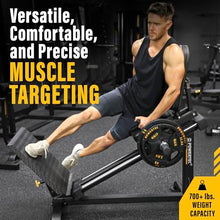 Powertec Fitness Leg Sled - Leg Press Machine, 700 LB Capacity, Black