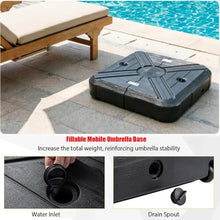 Heavy Duty Outdoor Patio Umbrella Base Stand, Umbrella Base, Weighted Stand