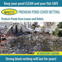 EasyPro NR201F Premium Pond & Garden Cover Netting, 3/8" X 20' X 100'