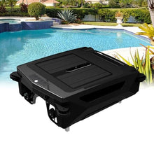 Solar Powered Automatic Robotic Pool Skimmer Cleaner, Cordless Pool Cleaner with Obstacle Avoidance, Day and Night Cleaning, Suitable for All Pools