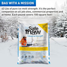 Safe Thaw 40 Pack Industrial Strength, Salt-Free Pet Safe Ice Melter, 43 lb