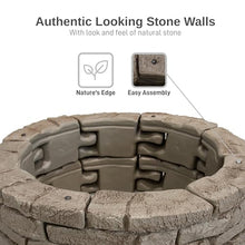 RTS Home Accents Rock Lock Interlocking Landscape Edging and Border System, Curved Section With Spikes, 2.5 Feet Long (Pack of 4)