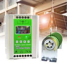 pealiritansemen Wind & Solar Hybrid MPPT Charge Controller,1000 W Wind Solar Auto Regulator Boost Charge Technology, for Power Plant/Grassland/Pastureland/Household,48V