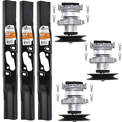 CUB CADET Low Lift Fastattach Blade & Spindle Kit 942-01054-L 918-07389A XT2-GX54 54" Deck