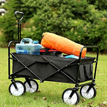 5sssallefaa Folding Utility Wagon Collapsible Cart 100kg Red