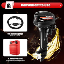 Sootvp HANGKAI 18HP 2 Stroke Outboard Motor Black
