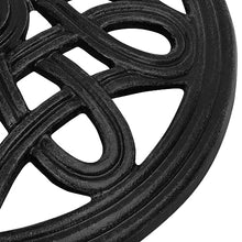 JHNKOJ Umbrella Base Black 44X44X32 Cm Cast Iron