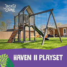 Jack and June Haven II Cedar Swingset Playground Equipment