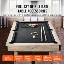 VEVOR 7 ft Billiards Table Black