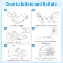 EJIA Inflatable Bubble House 10FT Clear PVC for Kids Outdoor Events