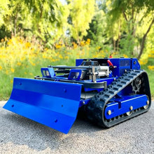 Remote Control Snow Plow Mower – 9HP Hybrid, 700m Remote, Electric Height Adjust, 45° Slope – for Orchard, Hillside, Embankment – All-Season All-Terrain Workhorse