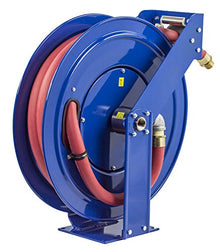 COXREELS Retractable Fuel Hose Reel 1in x 35ft Blue