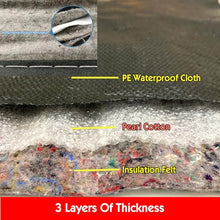 ZFUCMAYL Garden Greenhouse Cover,3 Layers Thickness Greenhouse Insulated Blanket,Plant Covers Freeze Protection,Protect Plants from Freezing(Only Includes Quilt)(300x1200cm)