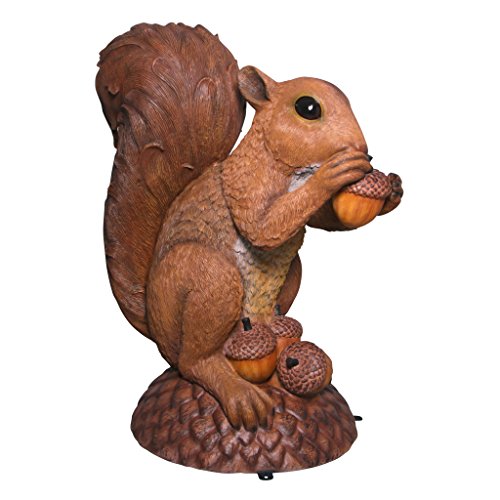 Design Toscano Wirral The Enormous Squirrel Statue Full Color
