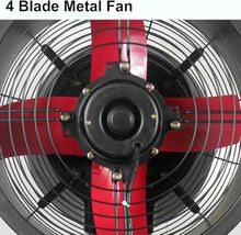 Acivirdde 42l Misting Fan,90° Oscillation,3 Speeds,4 Metal Blades,Casters for Workshop,Patio,Warehouse