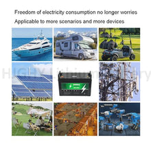HJGHY LiFePO4 Lithium Battery 12.8V 100Ah 150Ah 200Ah 70Ah 3000+ Deep Cycle Lithium Ion Phosphate Battery for Trolling Motor Fish Finder Outdoor Camping Home Emergency Backup Power,12.8v,70Ah