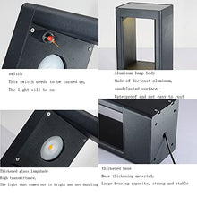 VELLOW Personality Solar Lawn Lights,Aluminum Outdoor Fence Deck Column Cap Lamp,3000K Solar Power LED Exterior Post Lantern,European Square Waterproof Courtyard Stigma Lamps,for Wood Fence,Pathway