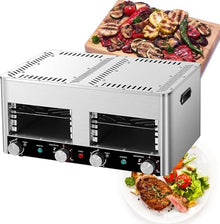 Steak Cooker, Outdoor BBQ Machine 1450°F Indoor Grill Tabletop Broiler for Steak, Burgers, and Pizza(Size:B)